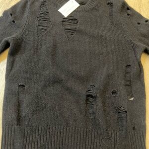 Raquel Allegra 100% cashmere sweater new with tags